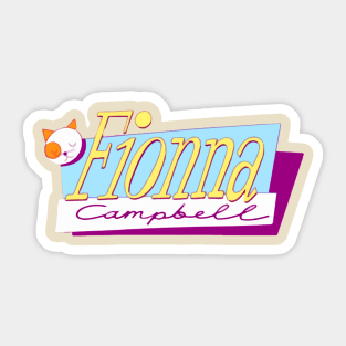 Fionna Campbell Sticker